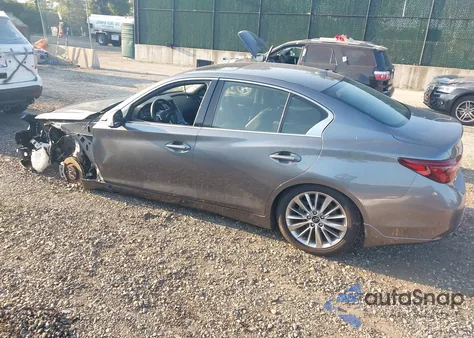 2021 Infiniti Q50 Luxe Awd из США, поврежденный, VIN JN1EV7BR9MM752874